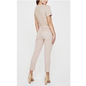 AG Adriano Goldschmied The Prima Crop in Sulfur Infinite Mauve